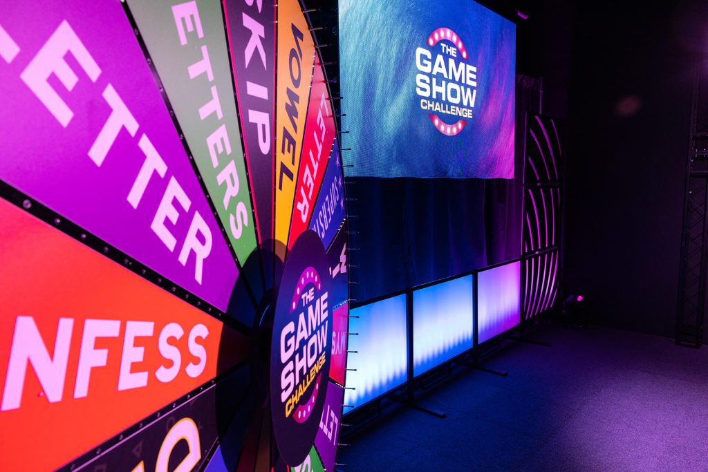 A vibrant atmosphere at the Game Show Challenge
